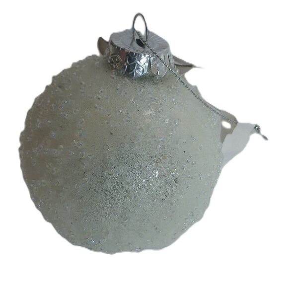 Bloomingdales Snowy Owl Christmas Holiday Ornament READ - Picture 3 of 4